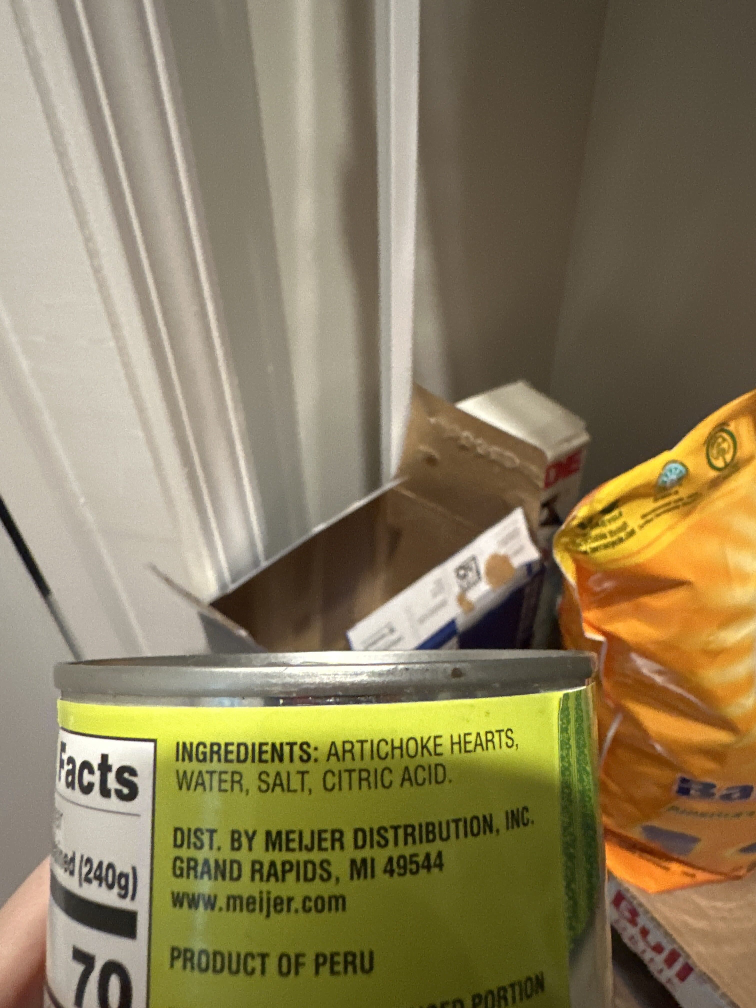 Meijer Artichoke hearts packshot