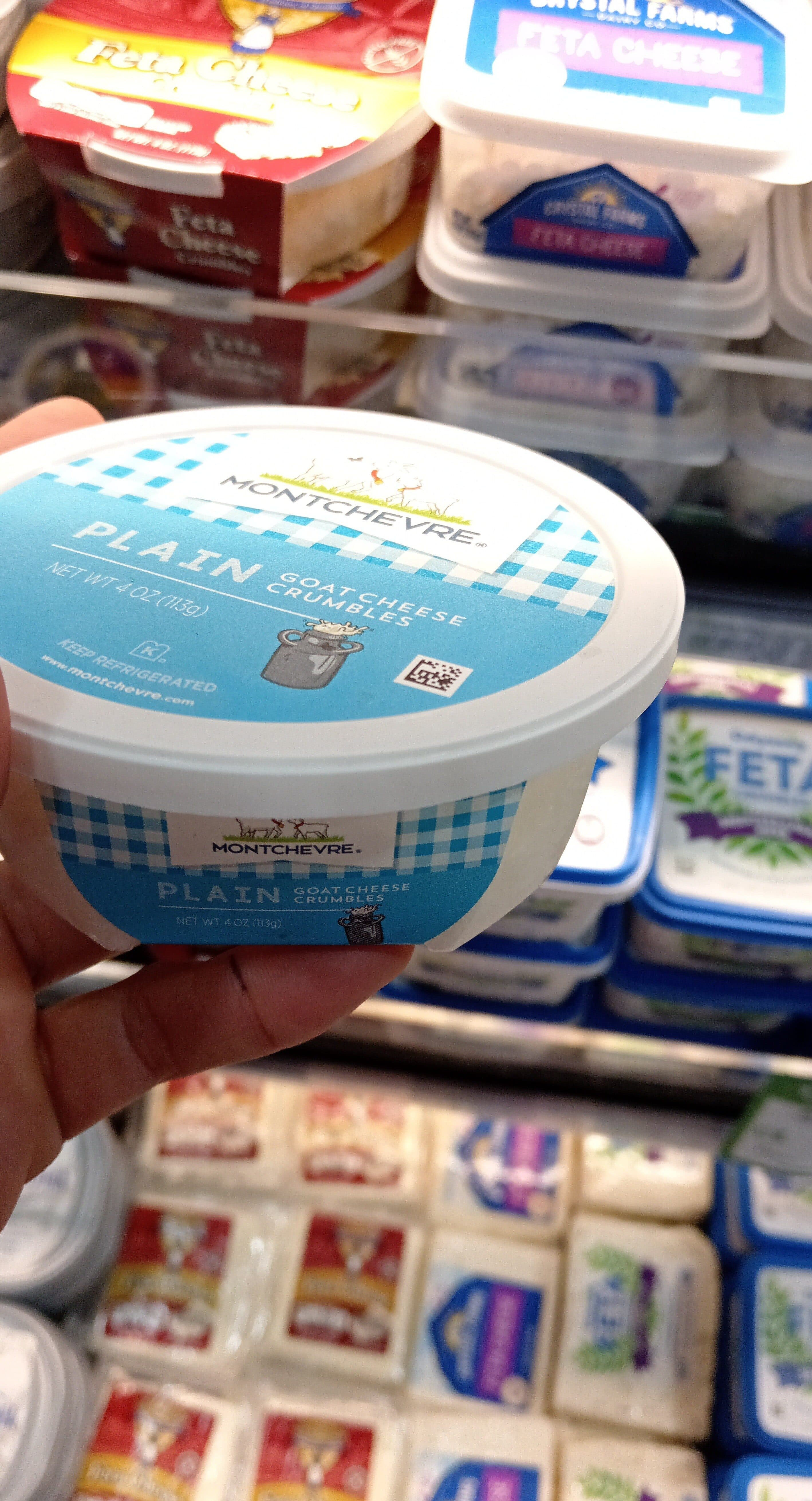 Betin Inc. Crumbled Goat Cheese packshot