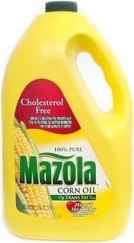 Mazola Pure corn oil packshot