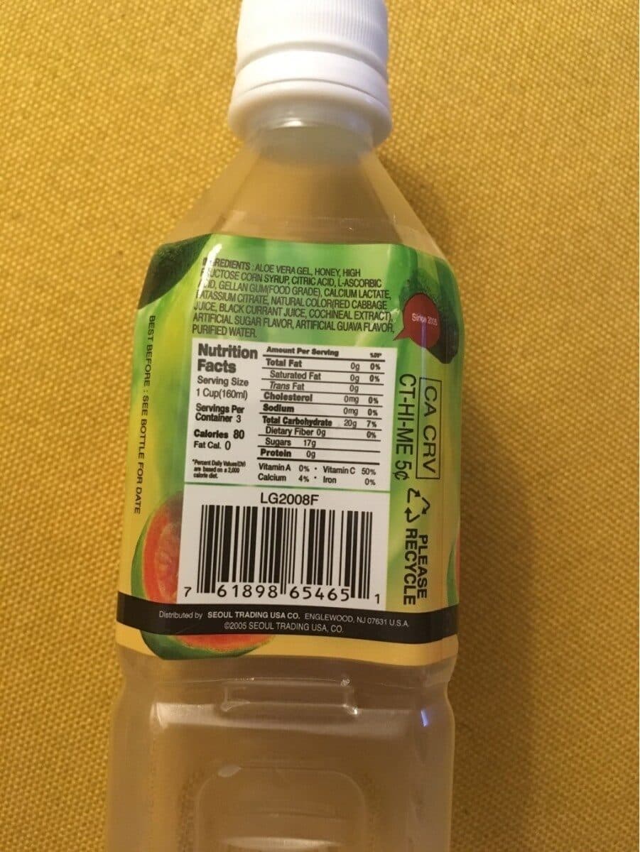 Fremo Aloe Vera Drink packshot