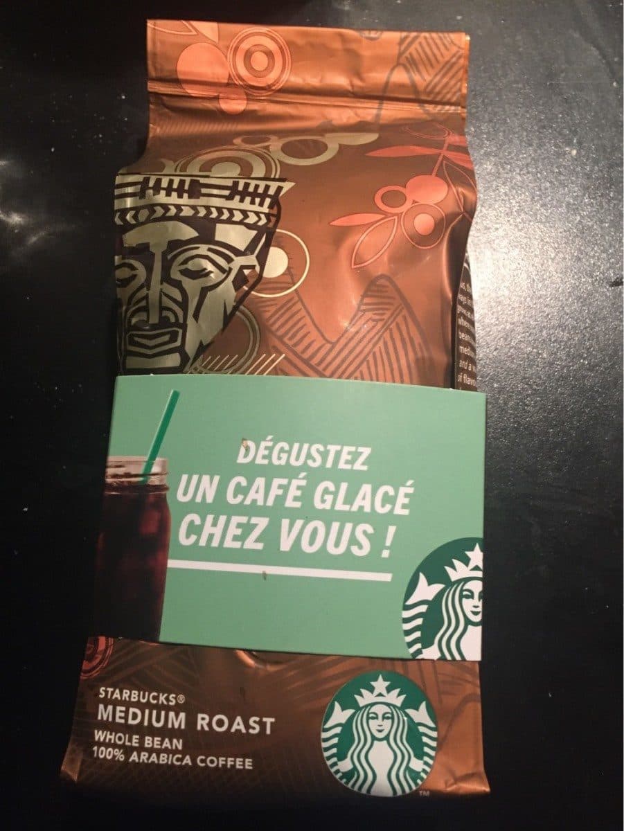 Starbucks Starbucks Columbia Nariño Whole Bean Coffee packshot