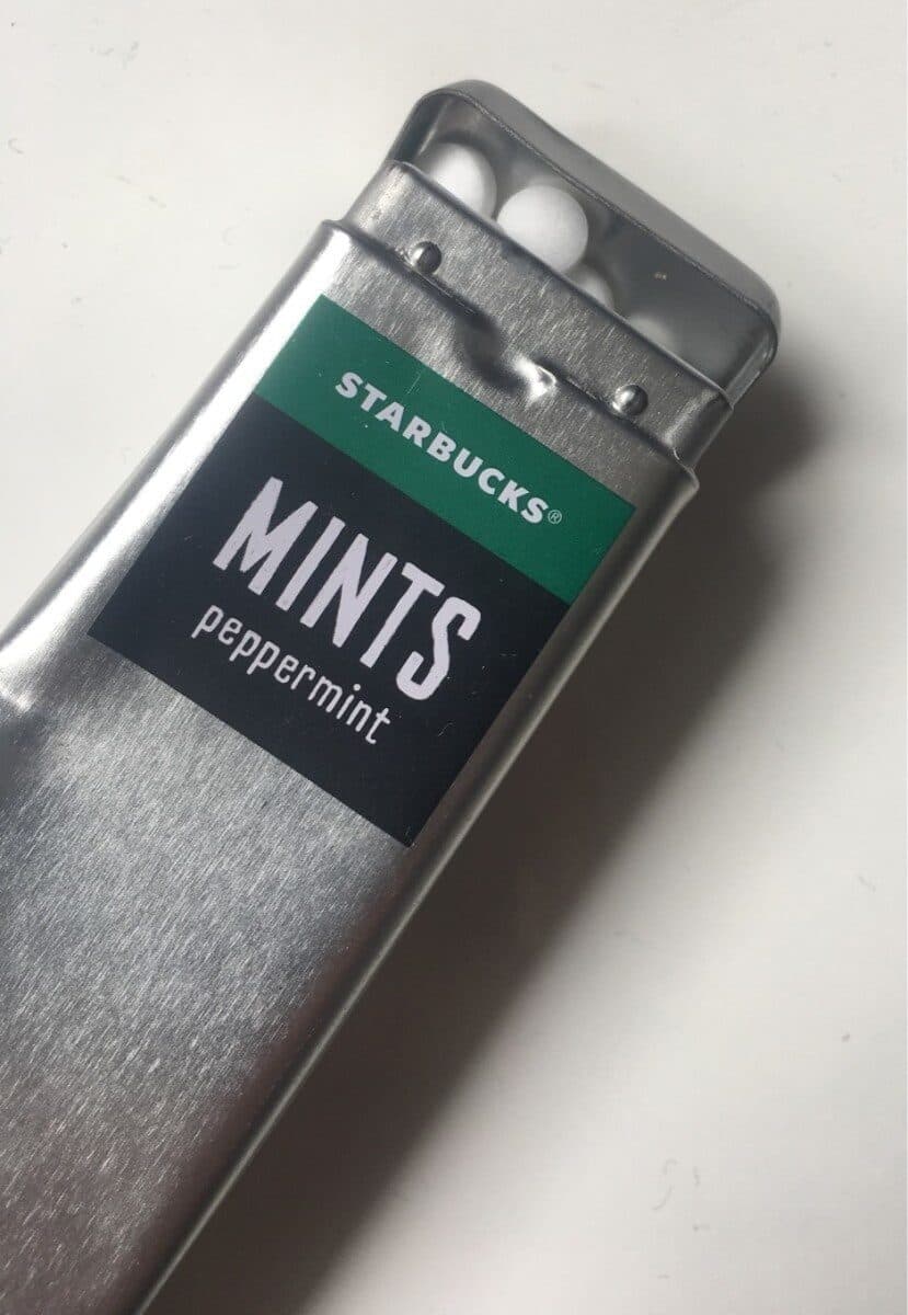 Starbucks Sugar-free mints packshot