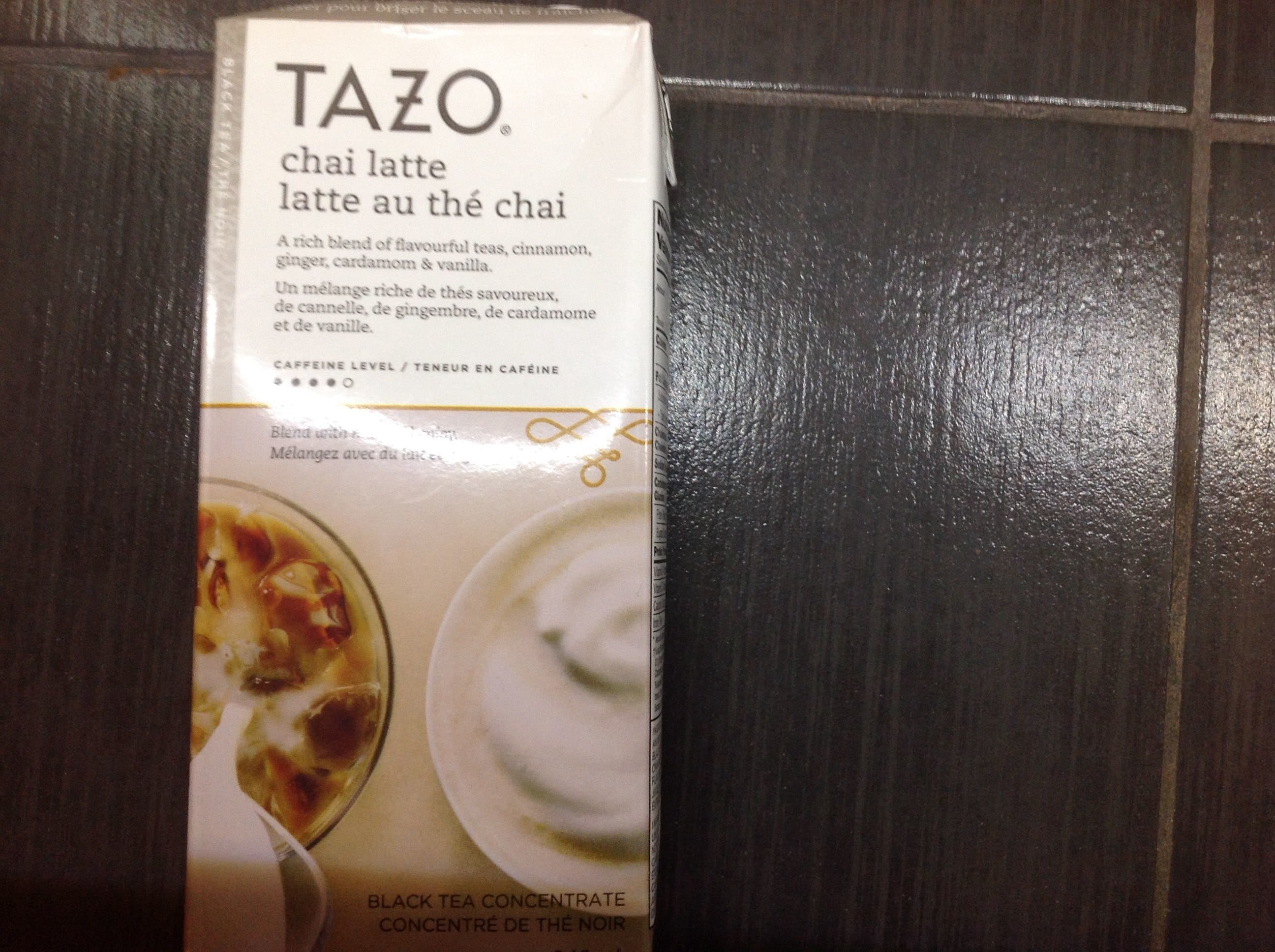 Tazo Tazo Chai Latte Concentré De Thé Noir packshot