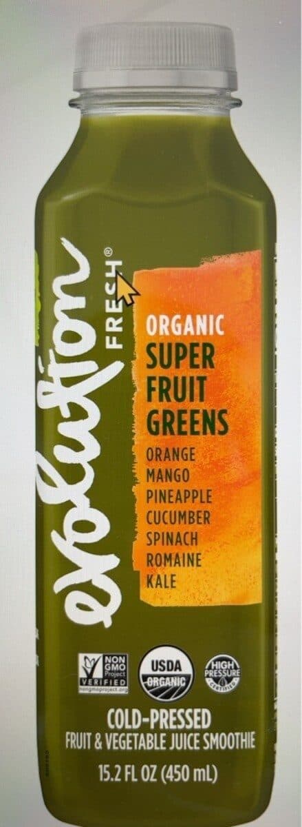 Evolution Fresh Organic Super Fruit Greens packshot