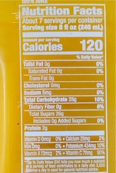 Evolution Fresh Organic Pure Orange packshot