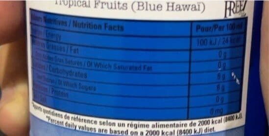 Freez Freez Blue Hawai packshot