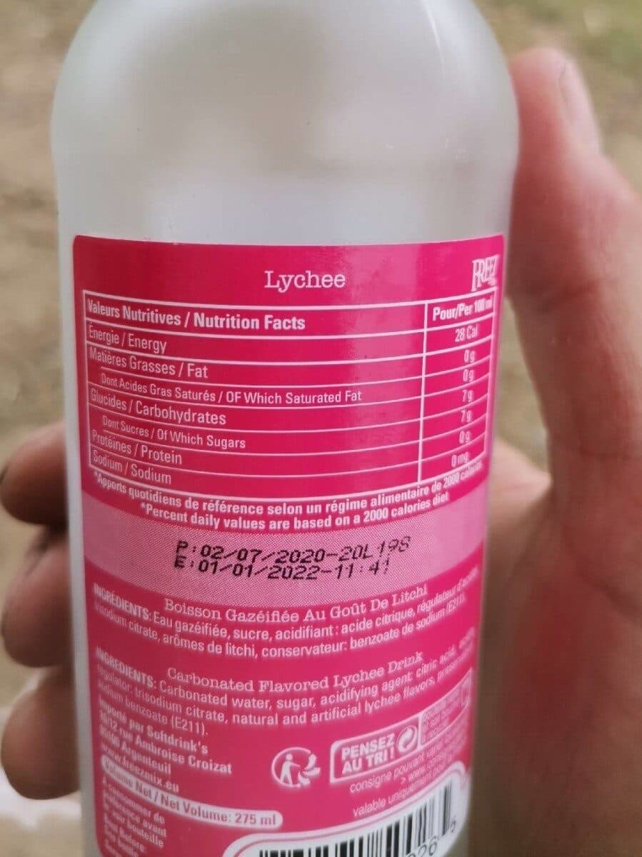 Freez Mix Freez Lychee packshot