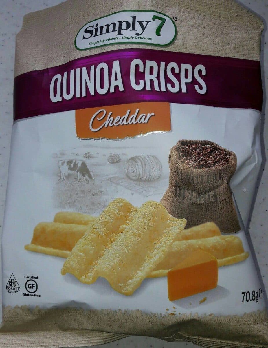 Open Food Facts Quinoa clips cheddar packshot