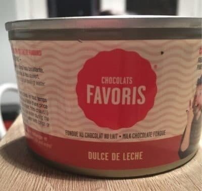 Chocolat Favoris Chocolat à Fondu (dulce De Leche) packshot