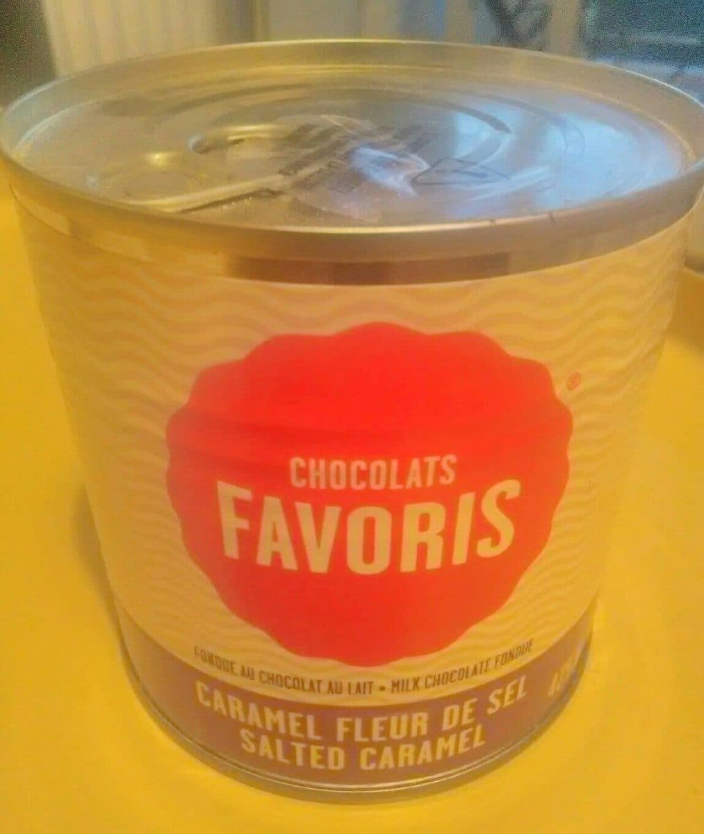 Open Food Facts Fondue Caramel Fleur De Sel packshot