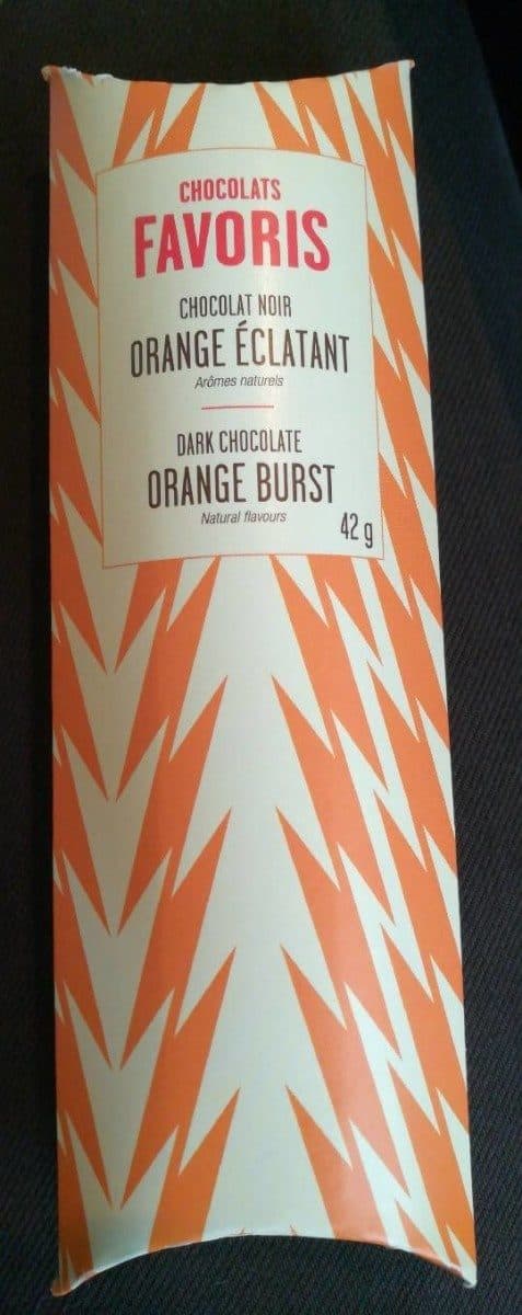 Open Food Facts Orange éclatant packshot