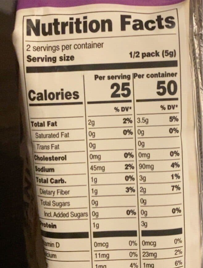 Annie Chun's Organic Seaweed Snacks Sesame packshot