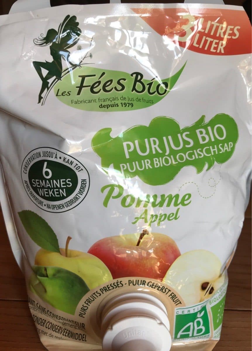 Open Food Facts Pur jus de pomme packshot