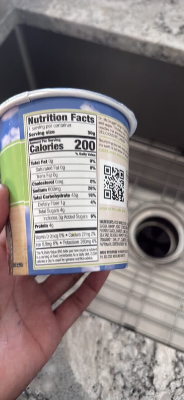 Dr. McDougall's Pad Thai Noodle Soup packshot