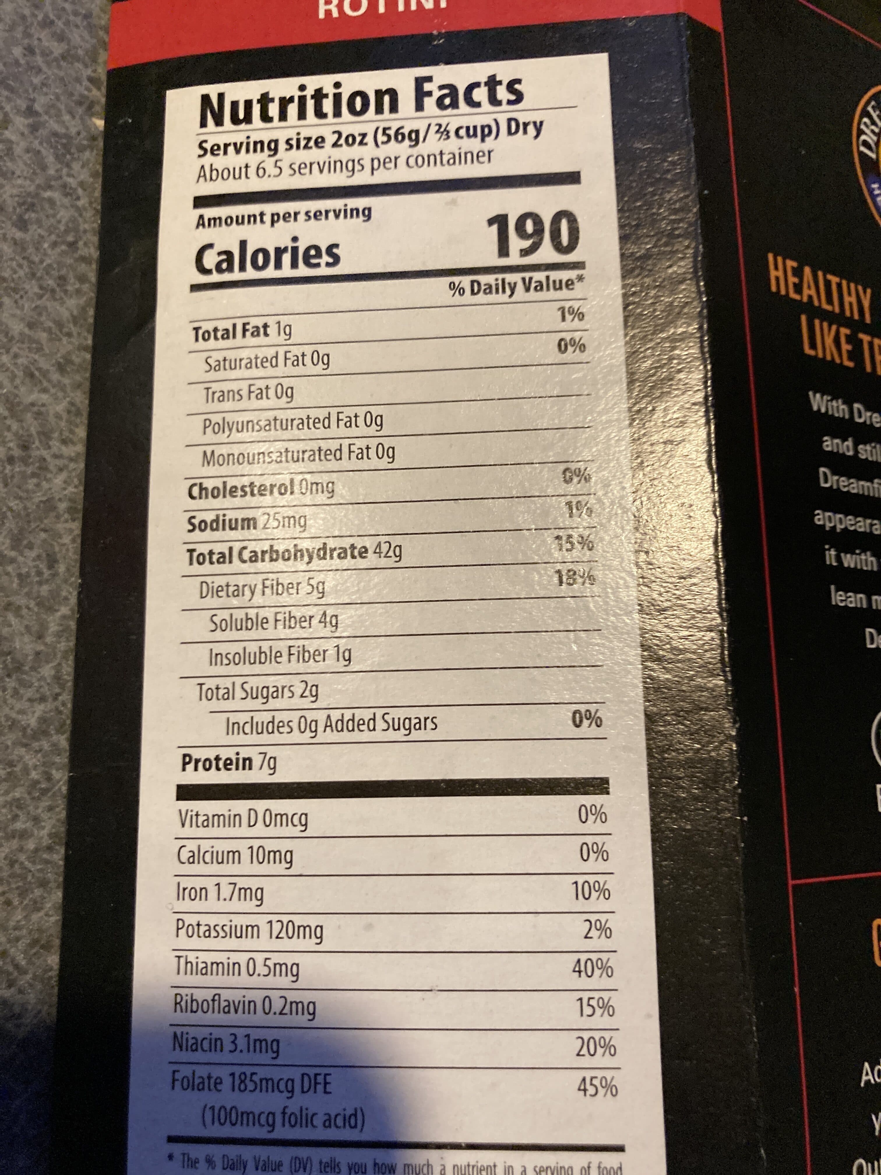 Dakota Growers Pasta Company Rotini packshot