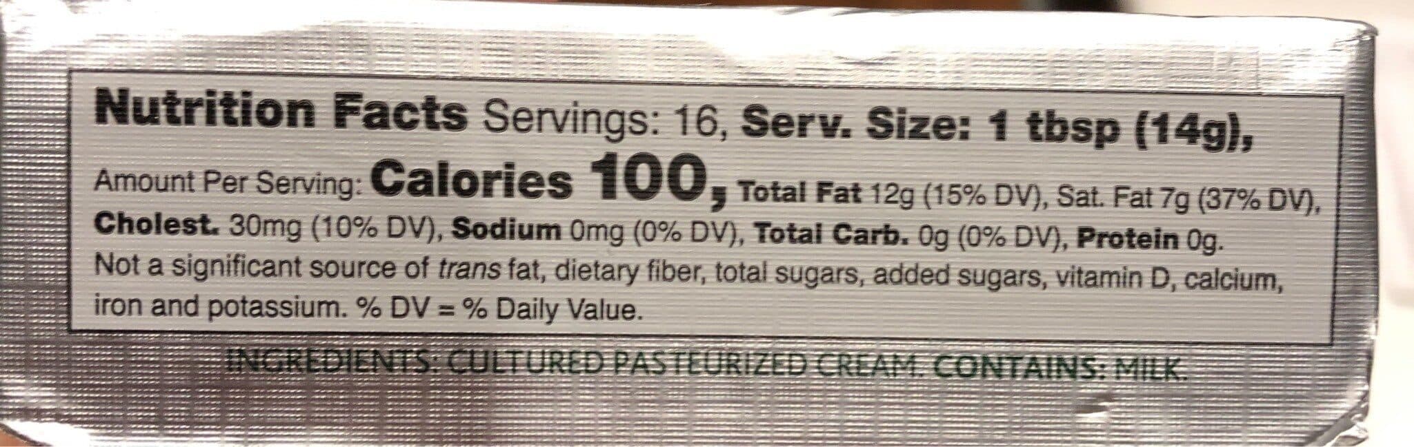Kerrygold PURE IRISH BUTTER UNSALTED packshot