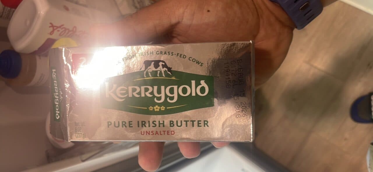 Kerrygold Pure Irish Butter Unsalted packshot