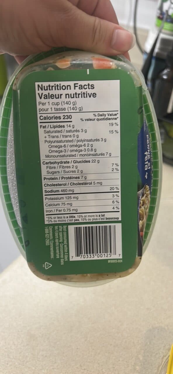 fontaine santé Salade de penne et féta packshot