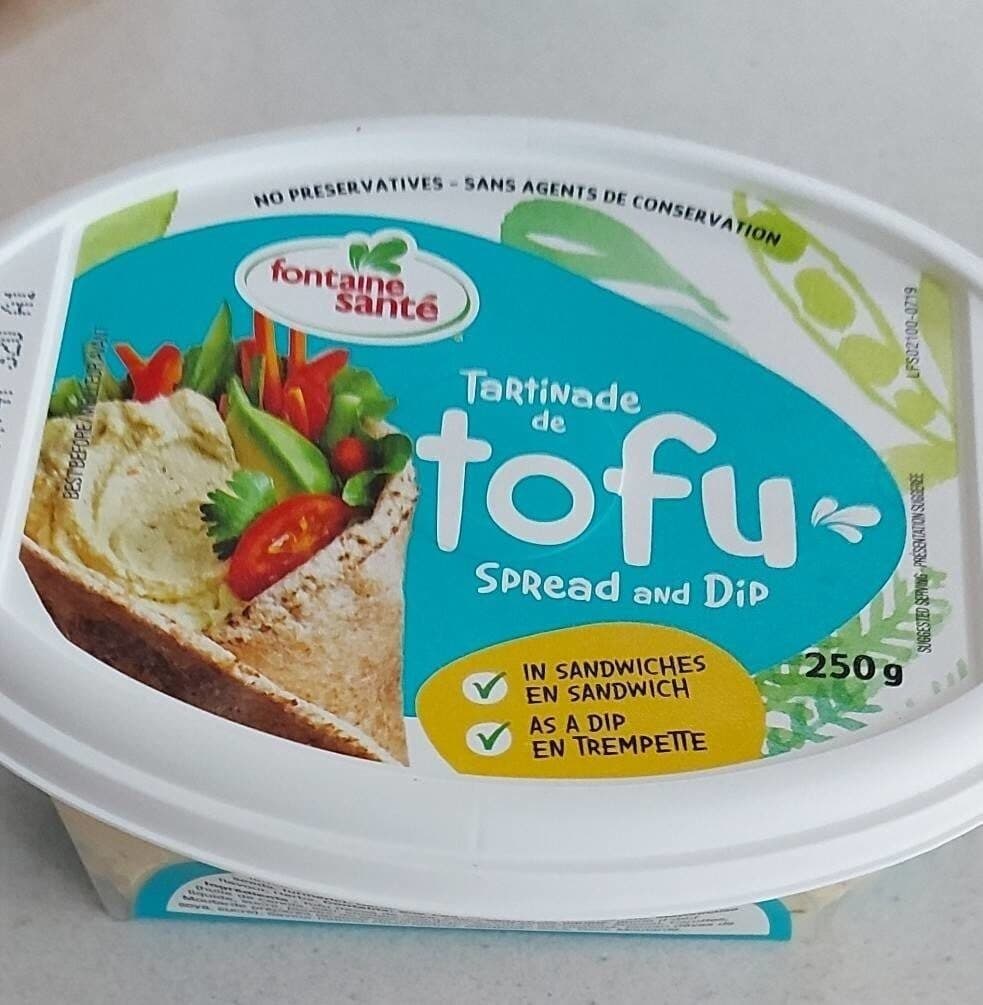 fontaine santé Tartinade de tofu packshot
