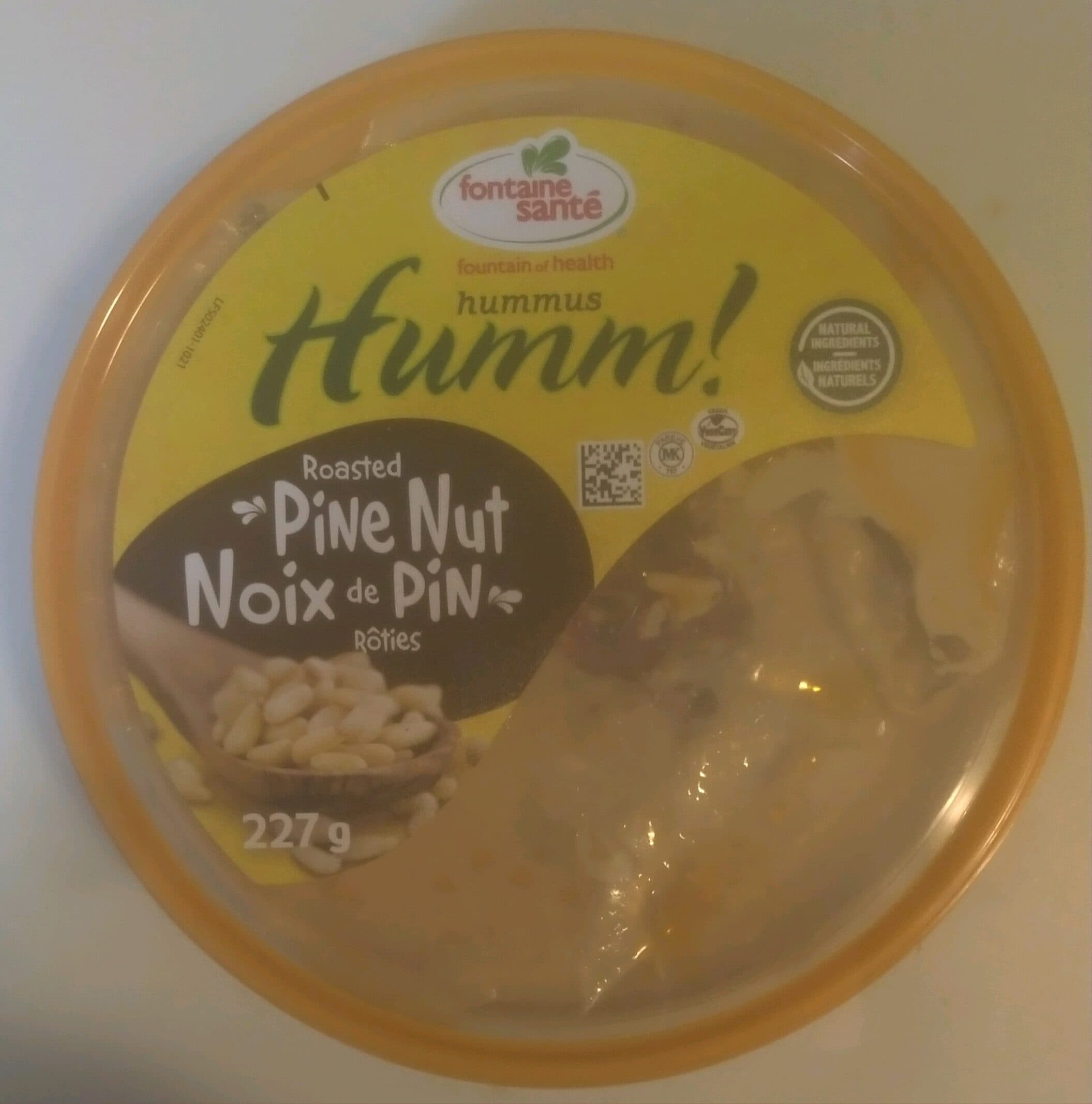 Fontaine Santé Humm! Hummus Cocktail Roasted Pine Nuts packshot