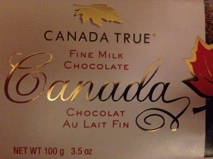Canada True Chocolat Fin Au Lait packshot