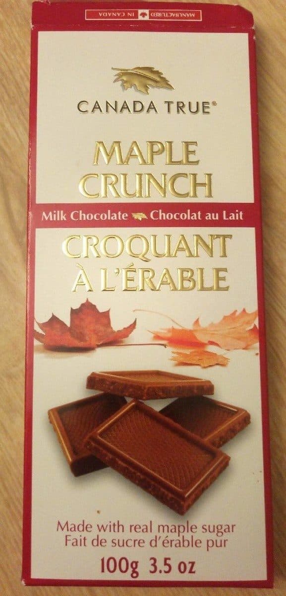 Canada True Croquant à l'érable packshot