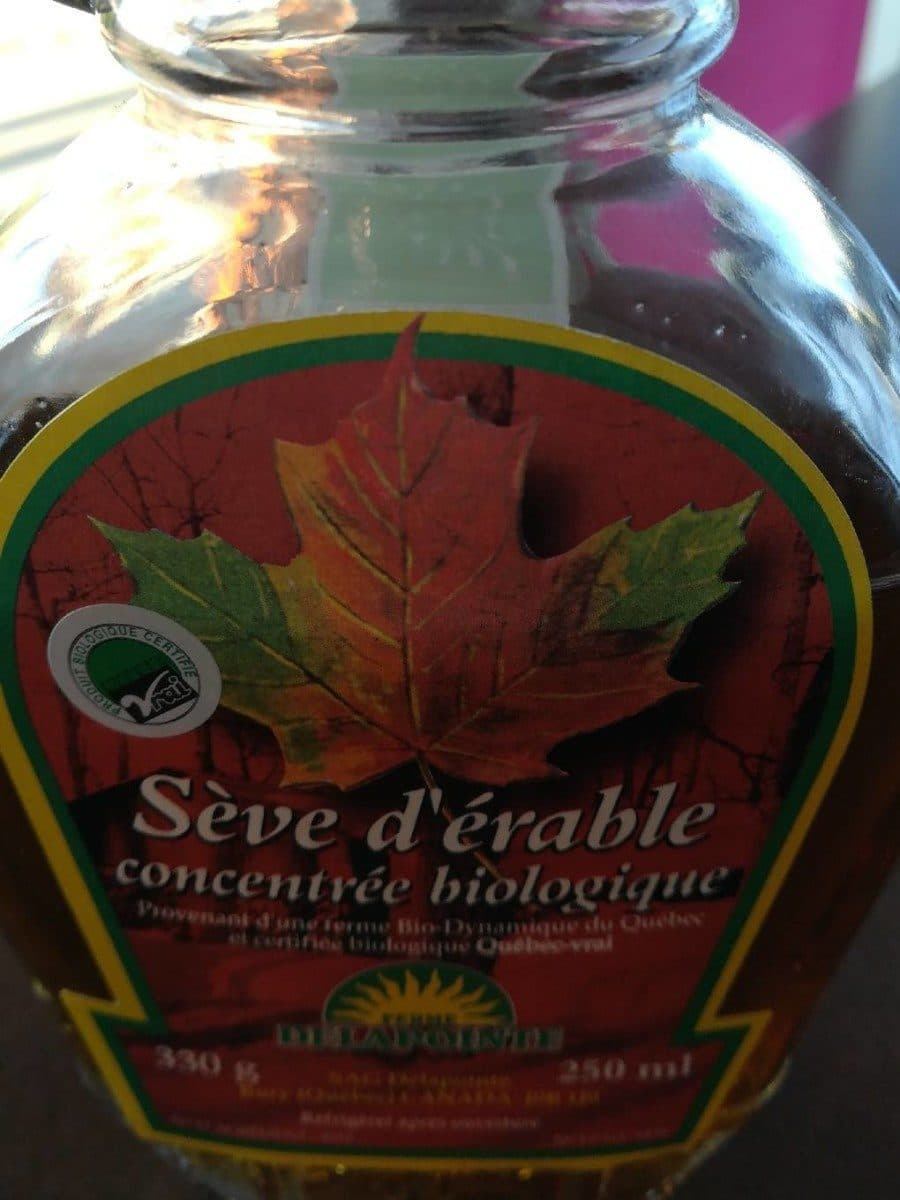 Open Food Facts Sève d'érable packshot