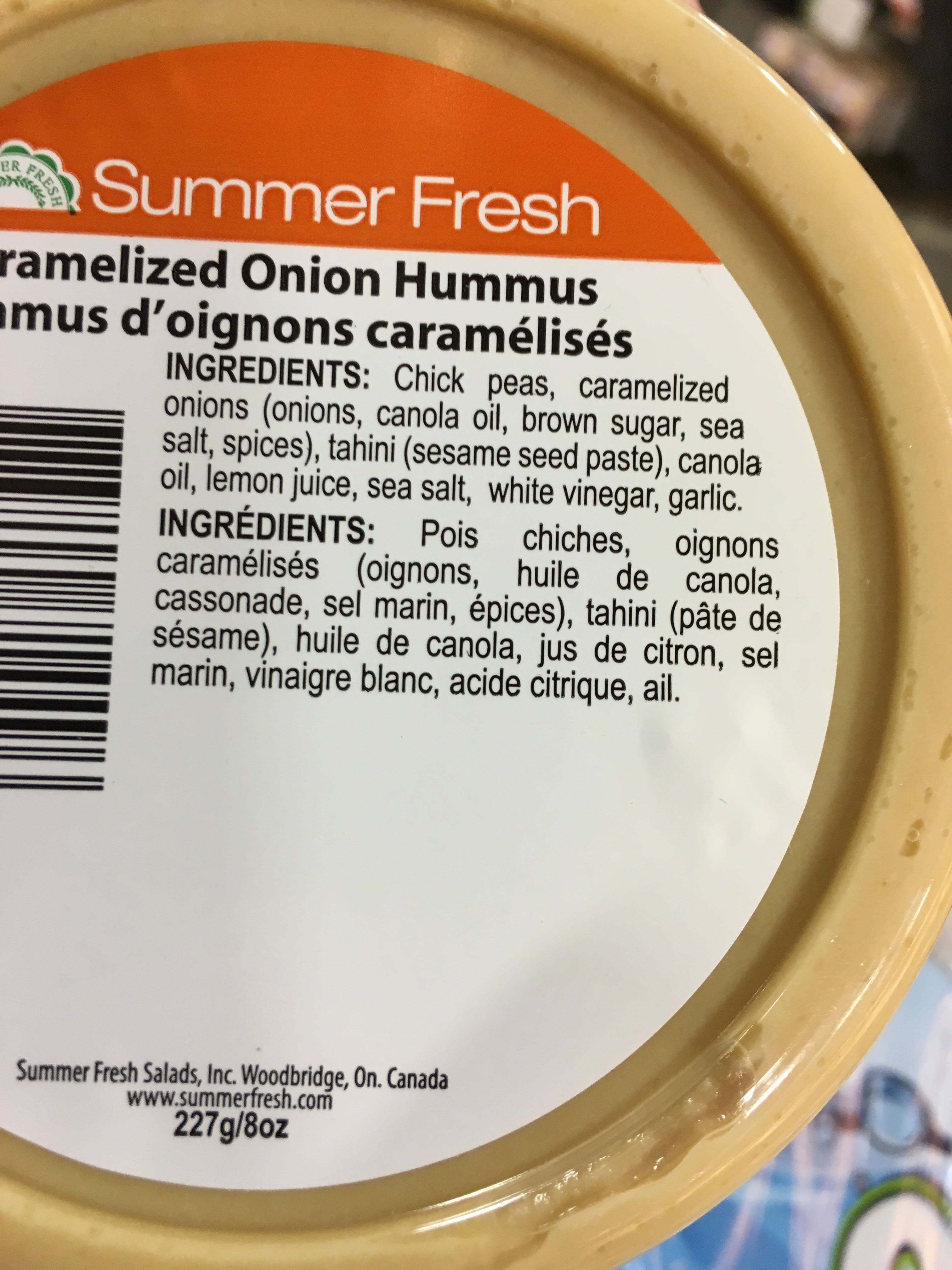Summer Fresh Hummus packshot