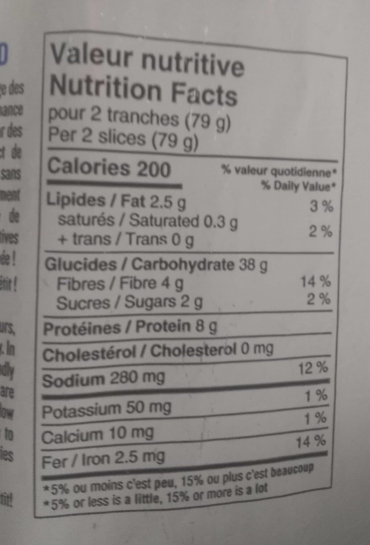 Open Food Facts Pain brun packshot