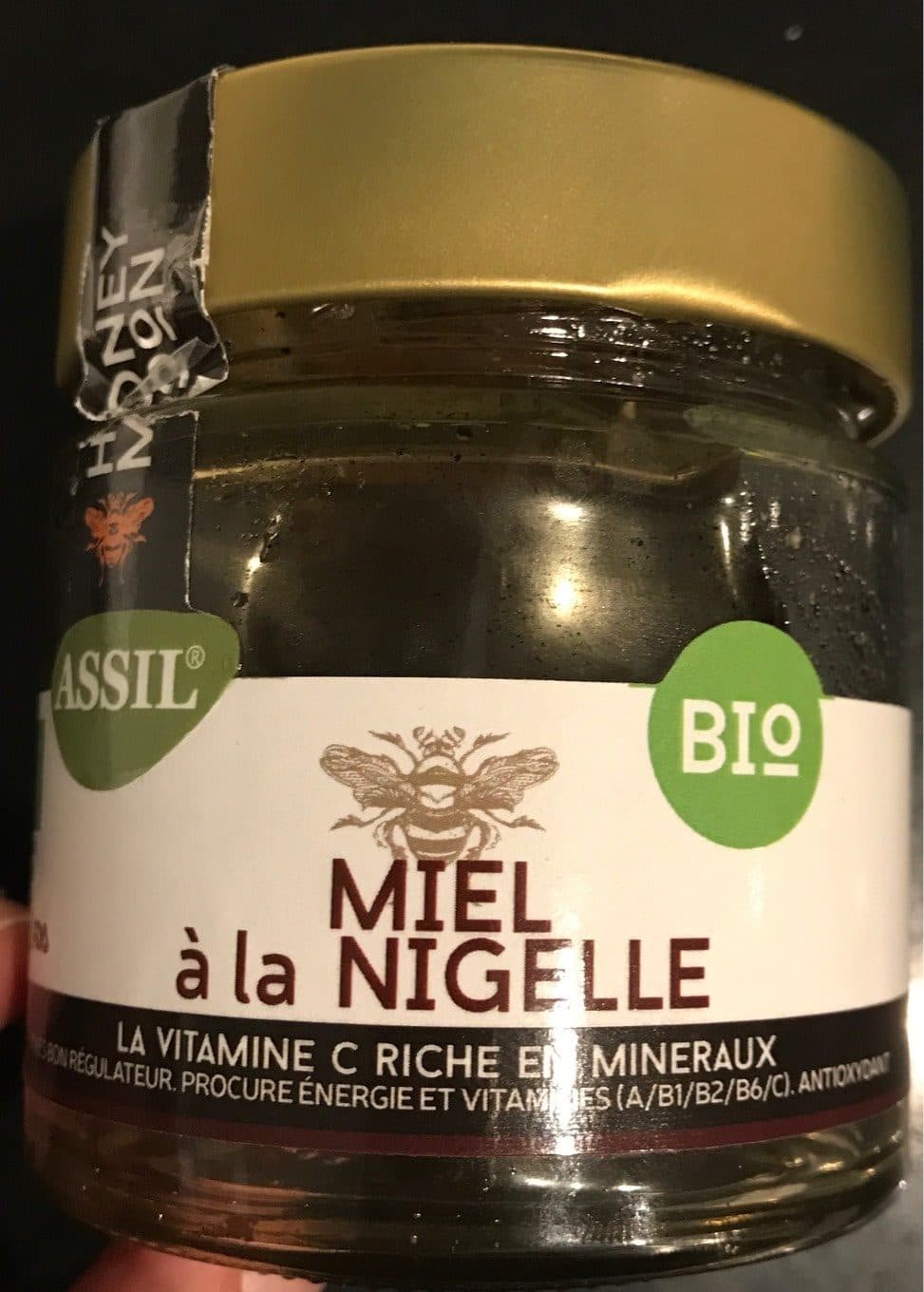 Assil Miel de nigelle packshot