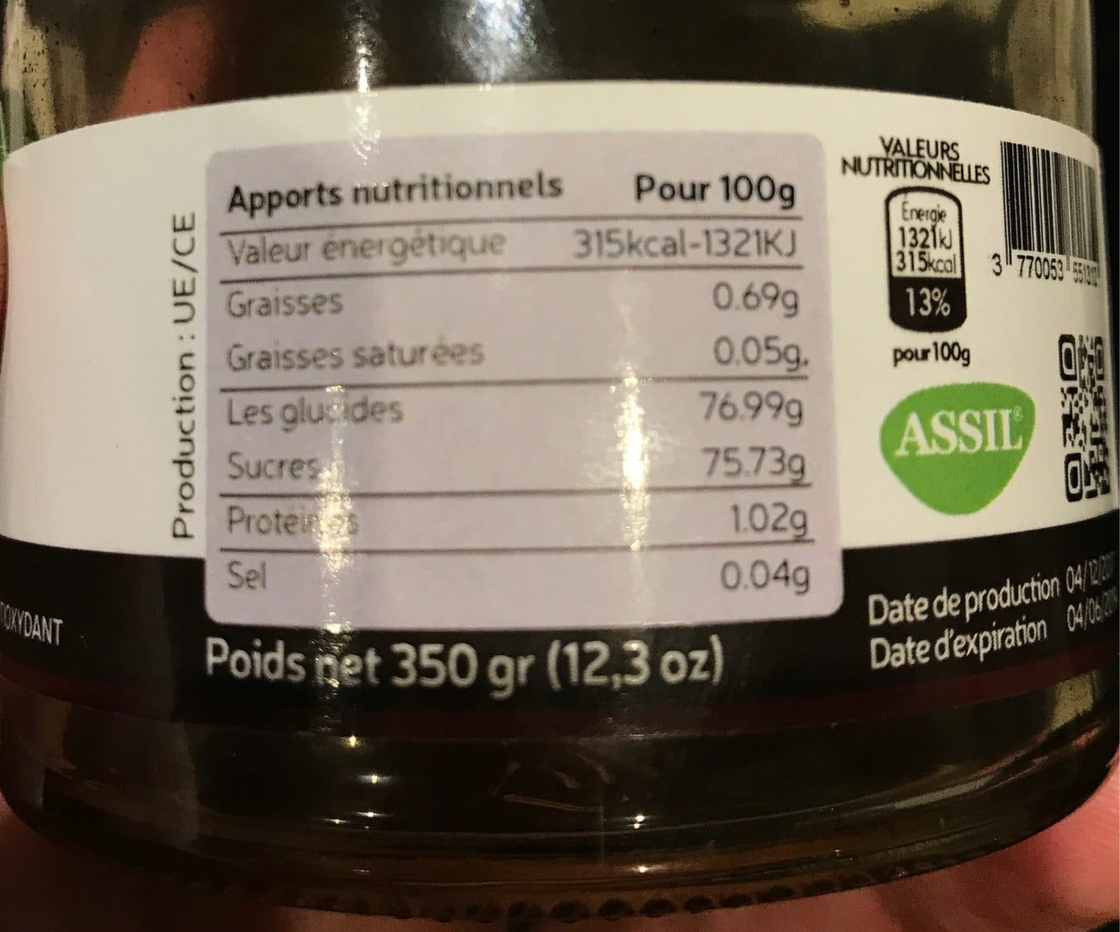 Assil Miel de nigelle packshot