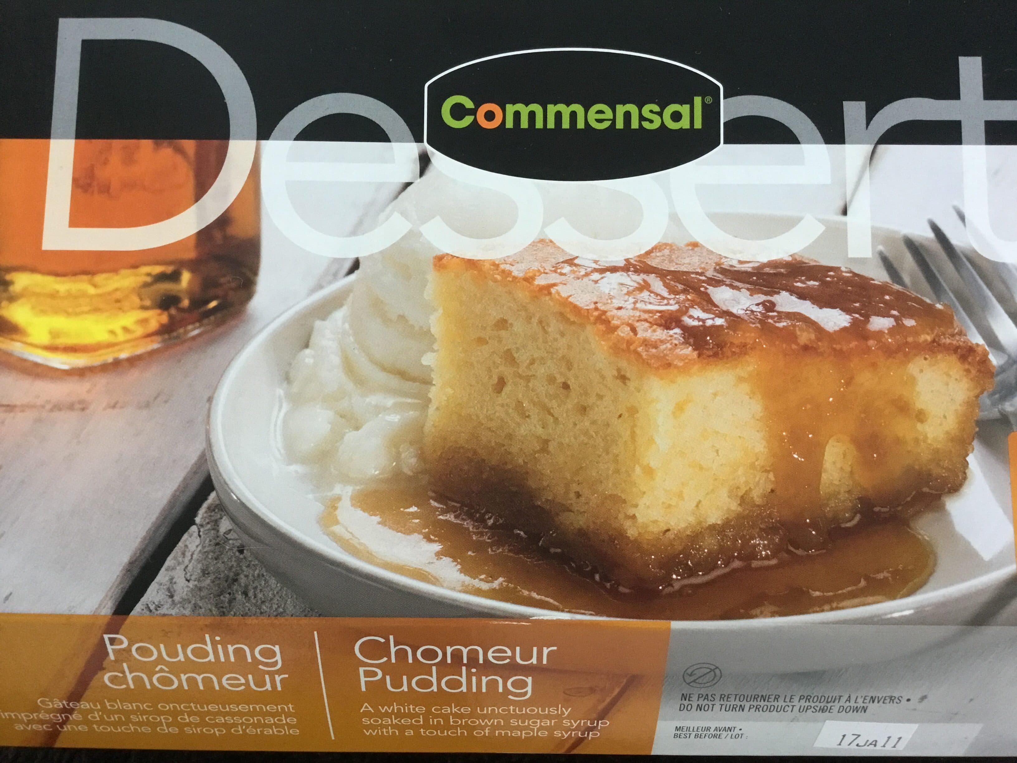 Commensal Pouding chômeur packshot