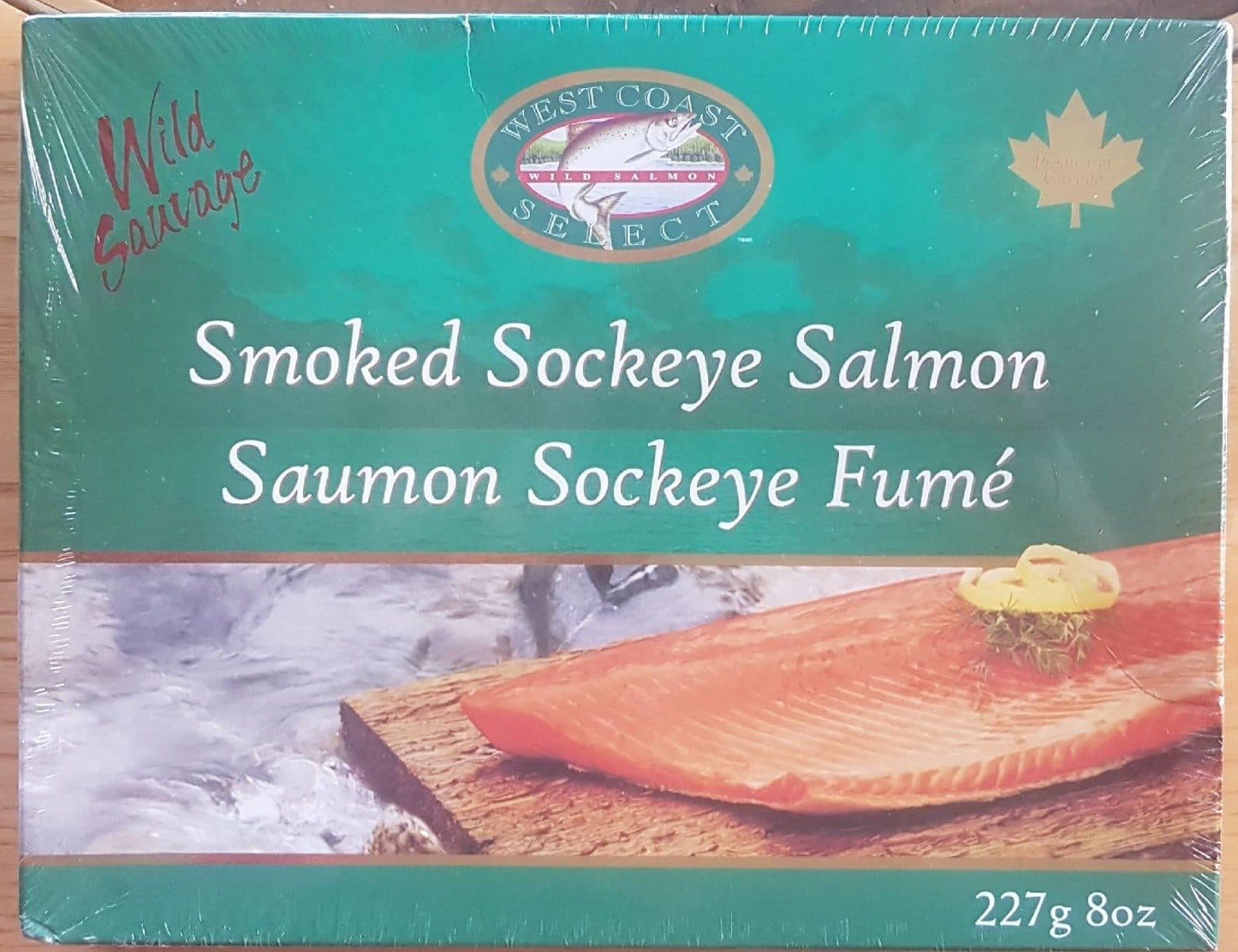 Open Food Facts Saumon Sockeye Fumé packshot