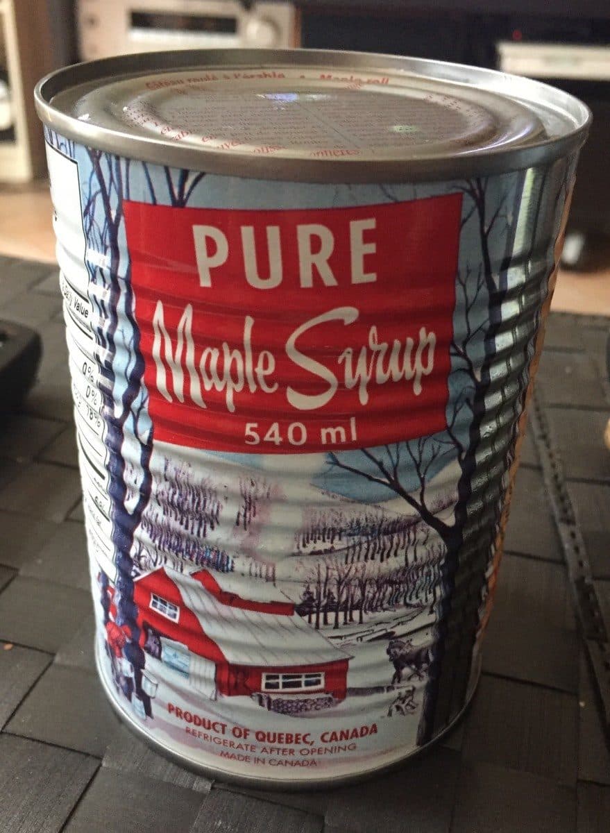 Open Food Facts Sirop d'erable pur packshot