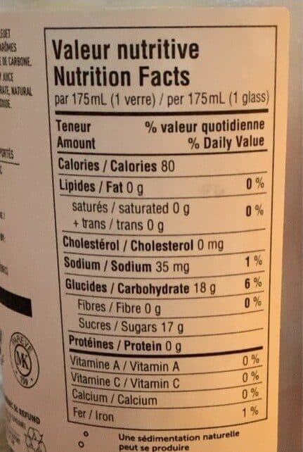 Open Food Facts Mout de pomme Bleuet sauvage packshot