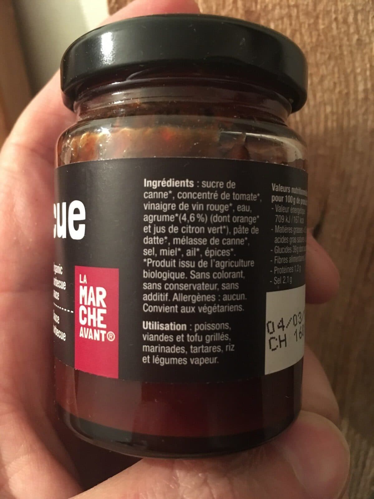 Open Food Facts Barbecue Pointe d'agrumes packshot