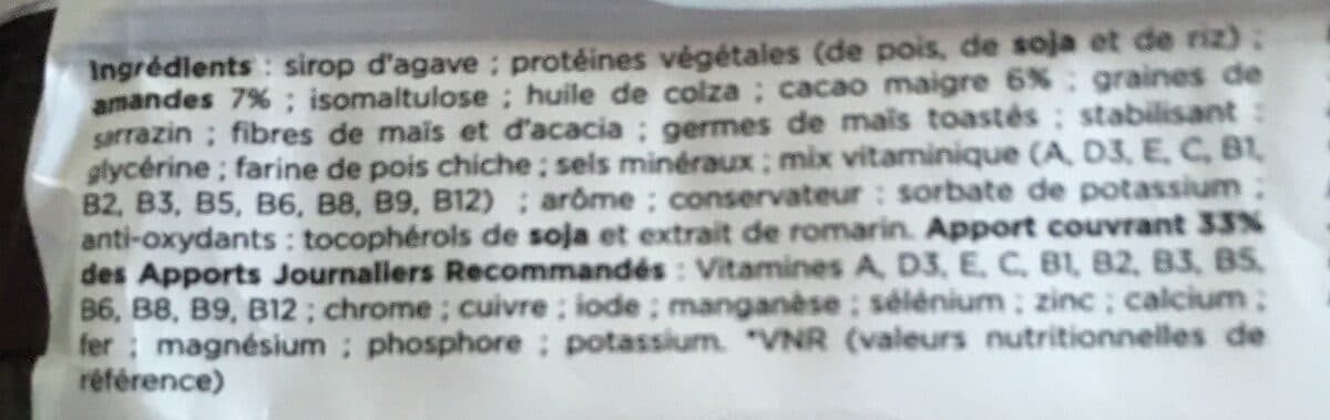 Open Food Facts Barre packshot