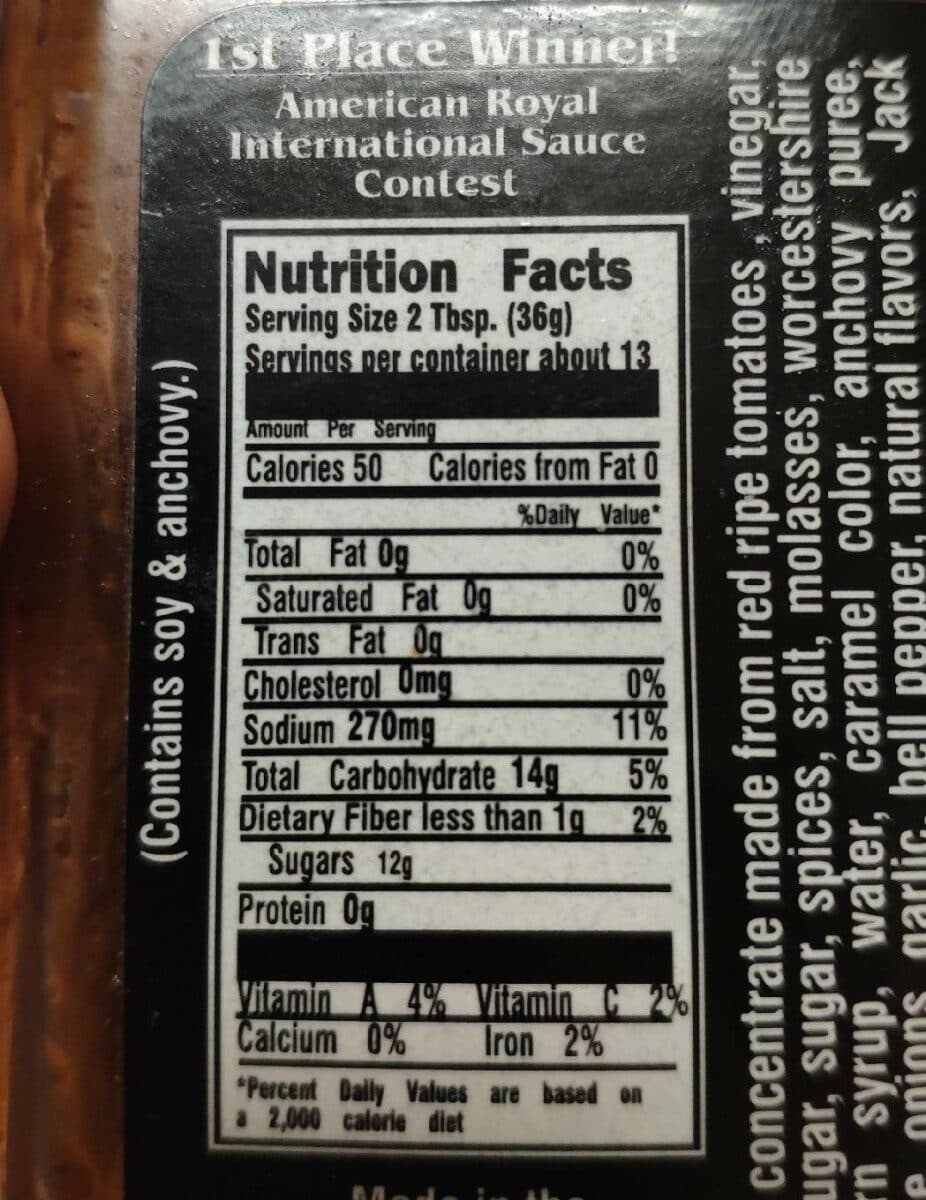 Historic Lynchburg Barbecue sauce packshot
