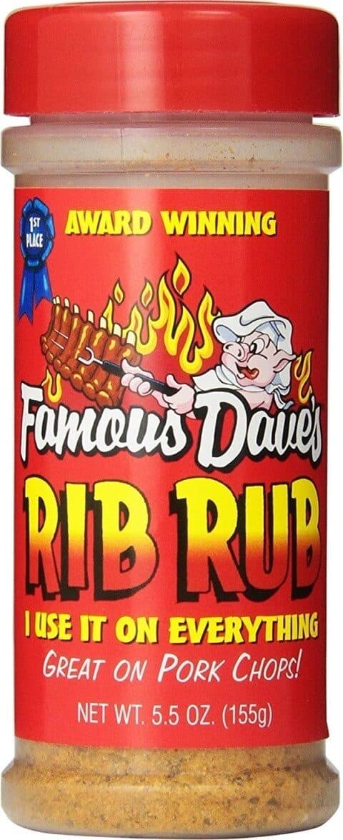 Famous Dave's Rib rub packshot