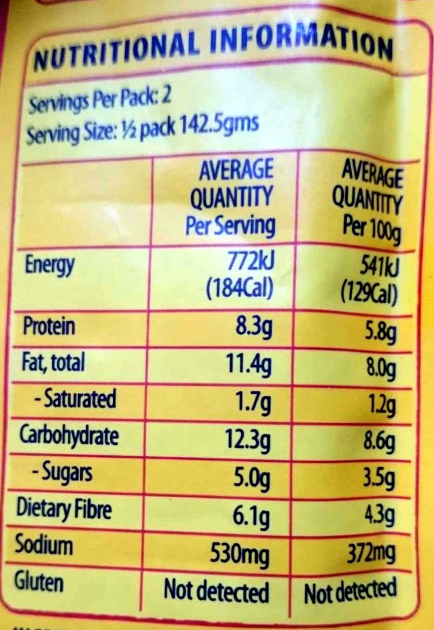 Tasty Bite Vegetables & Paneer packshot