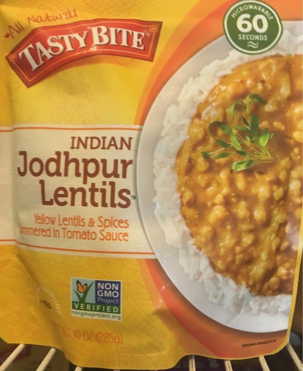 Tasty Bite Organic Split Pea Turmeric Curry packshot