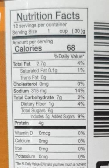 Open Food Facts Gluten frit aux champignon parfumes packshot
