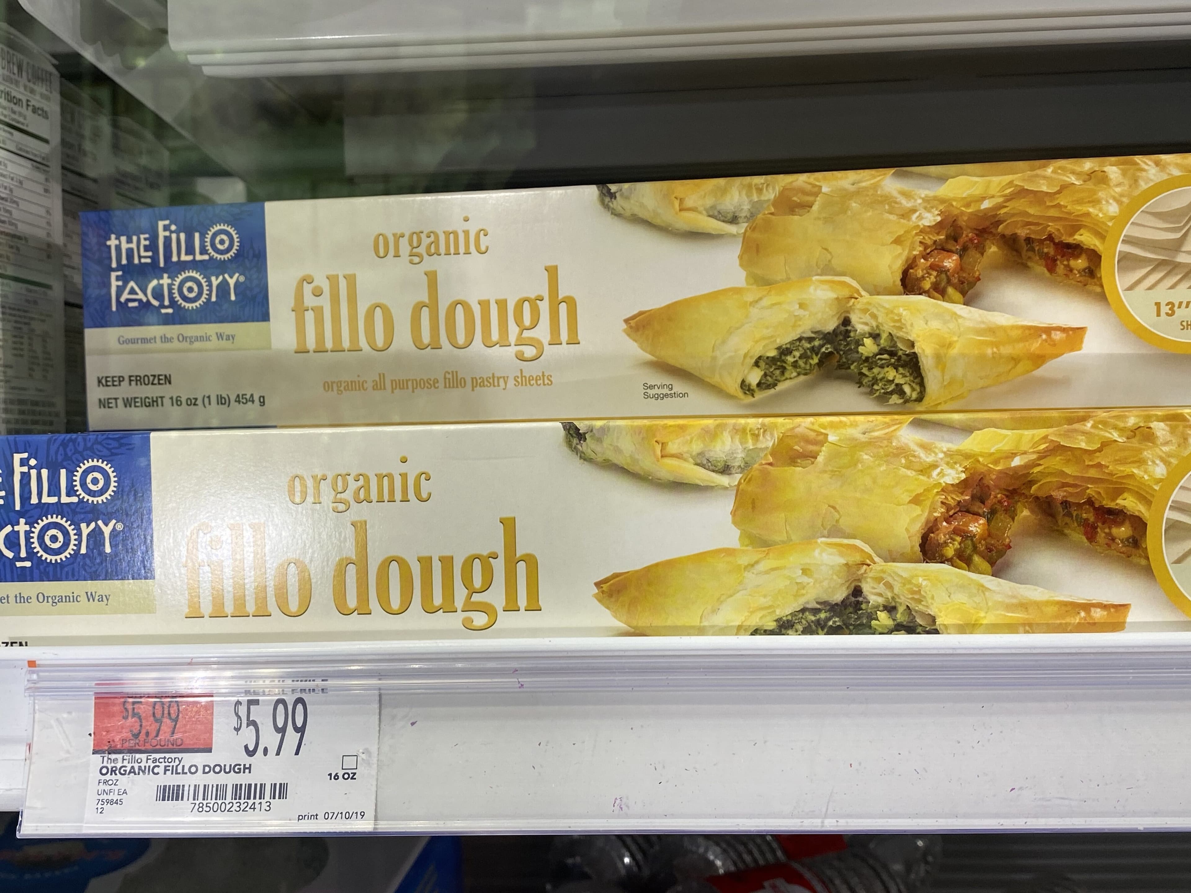 The Fillo Factory Inc. The Fillo Factory, Organic Fillo Dough packshot