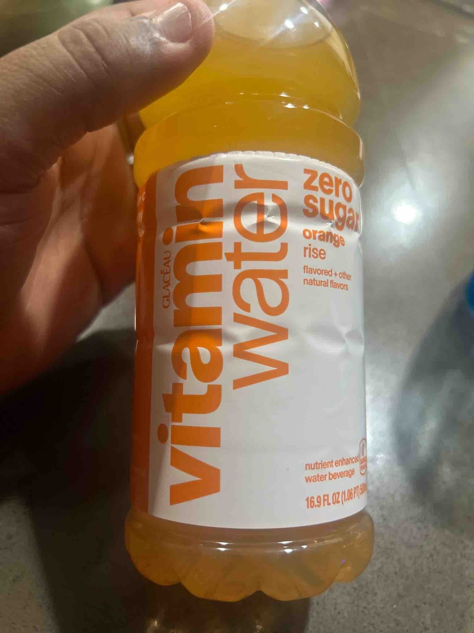 Glacéau Vitaminwater Zero Sugar Orange Rise packshot