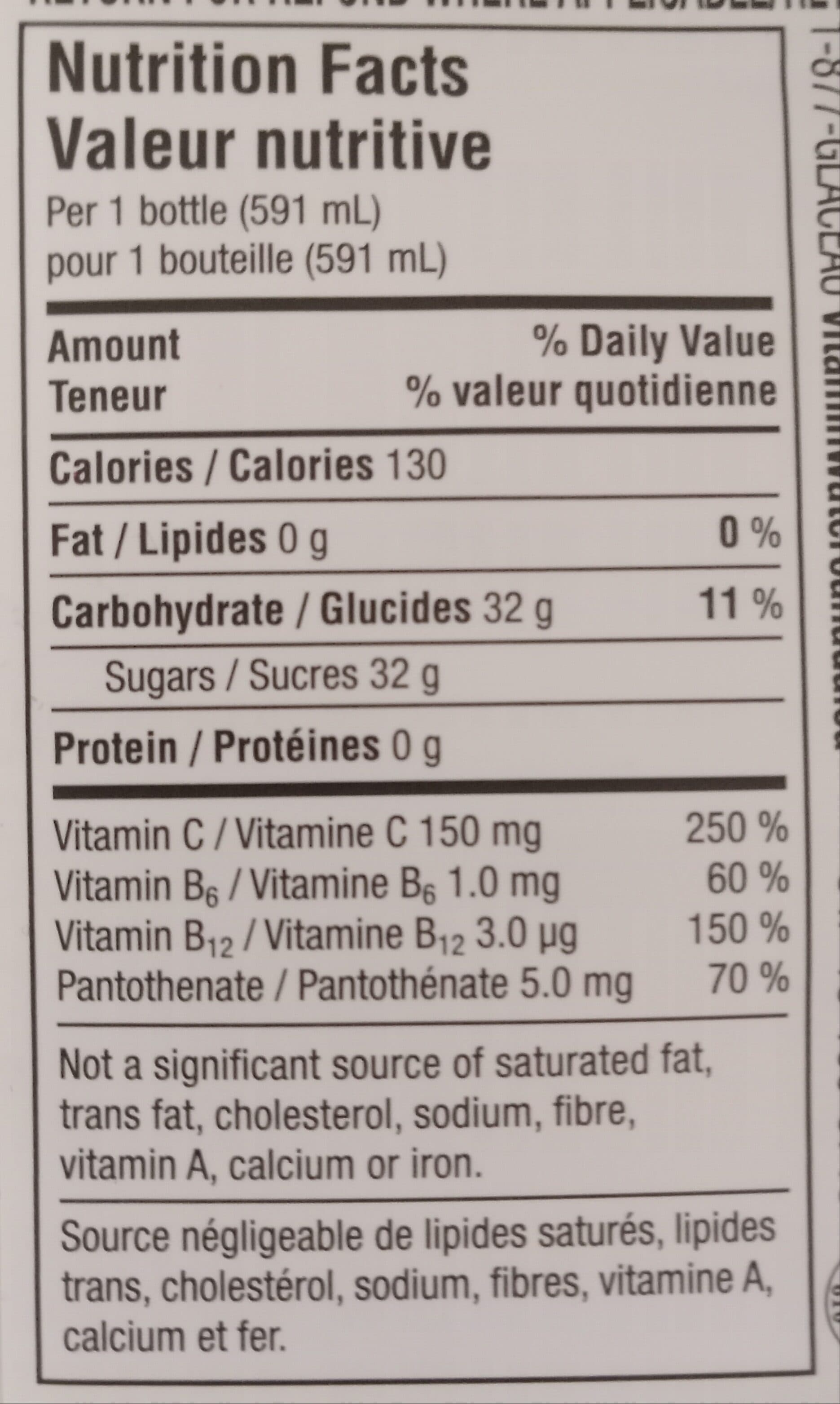 vitaminwater vitaminwater Dragonfruit Nutrient Enhanced Water Beverage packshot
