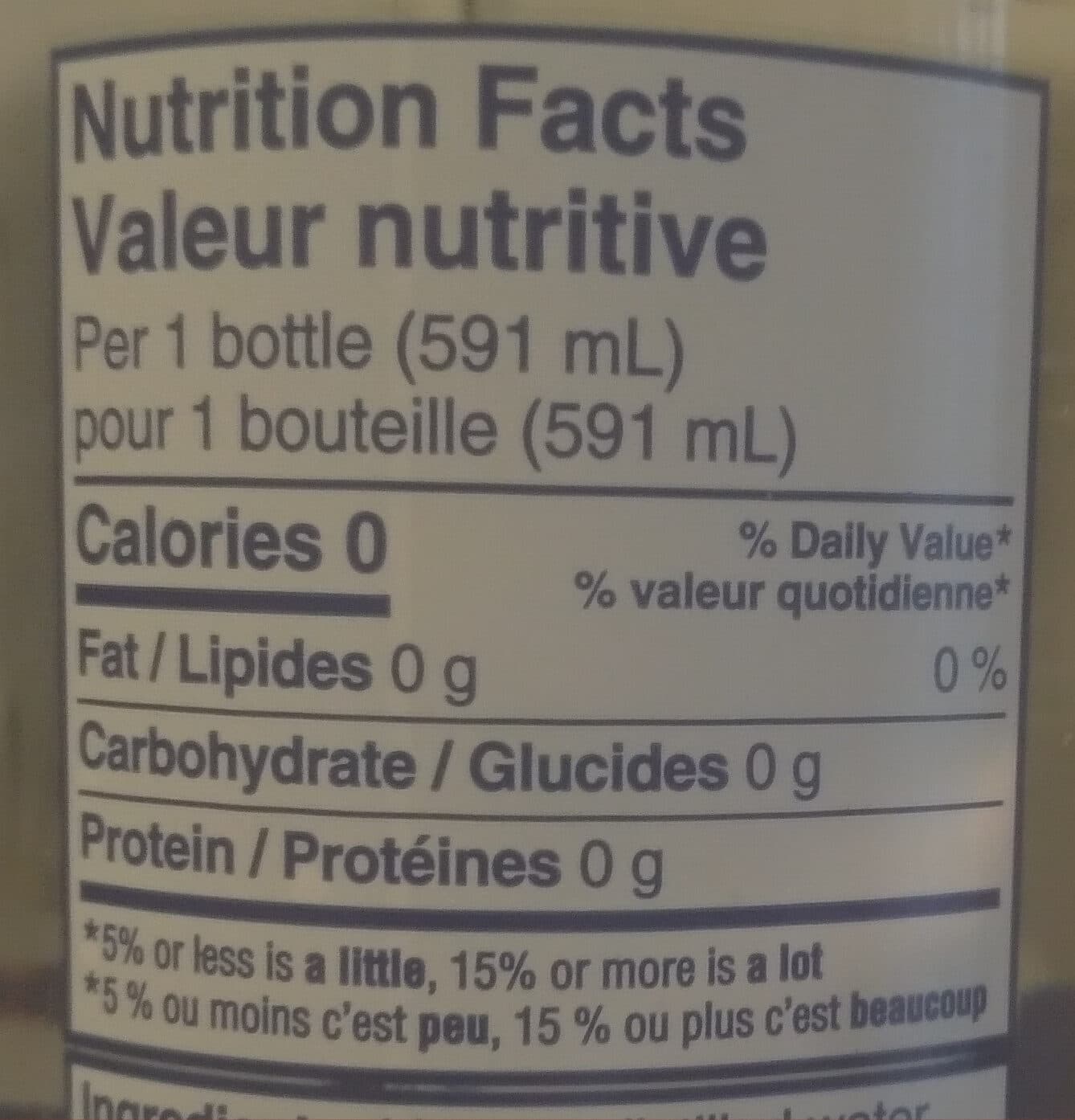 Glaceau Smart Water packshot