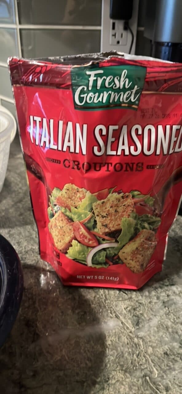Fresh Gourmet Italian Seasoned Croutons packshot