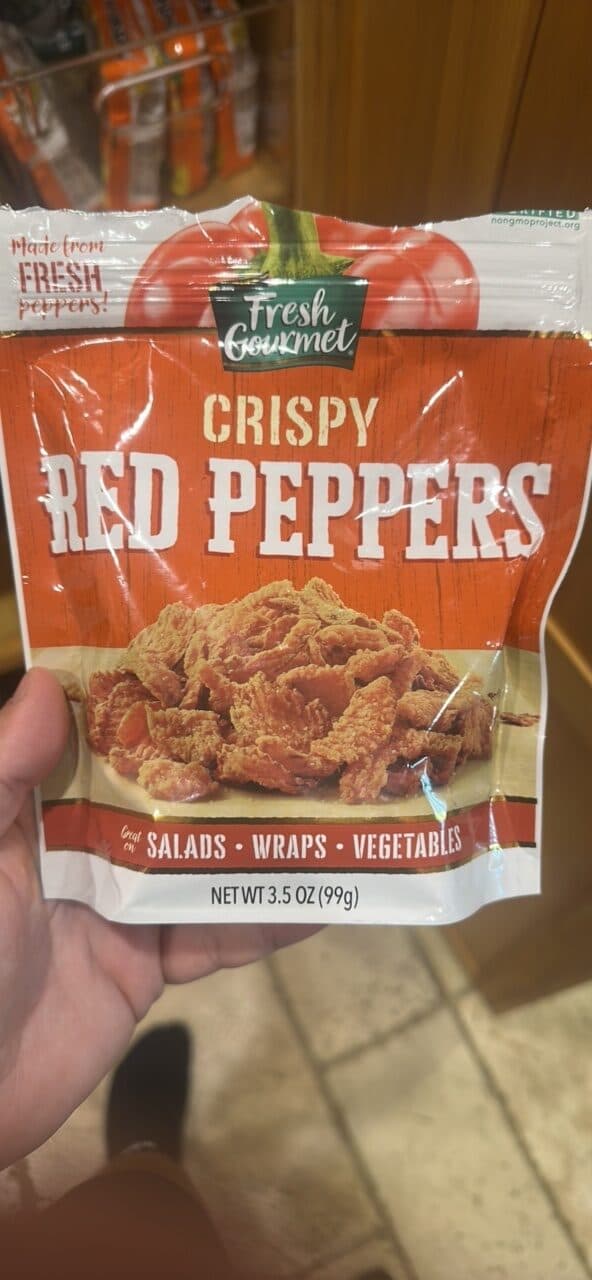 Fresh Gourmet Crispy Red Peppers packshot