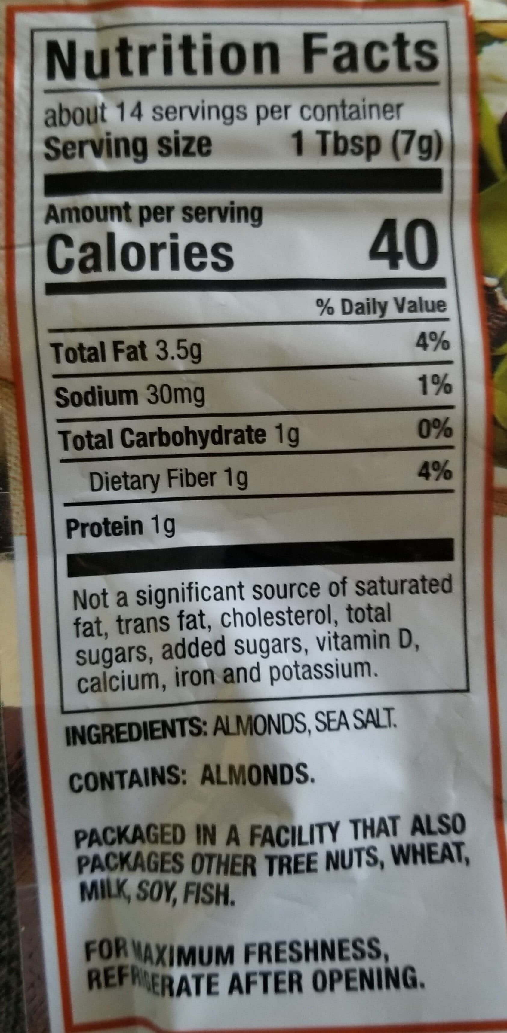 Fresh Gourmet Oven Roasted Sliced Almonds packshot