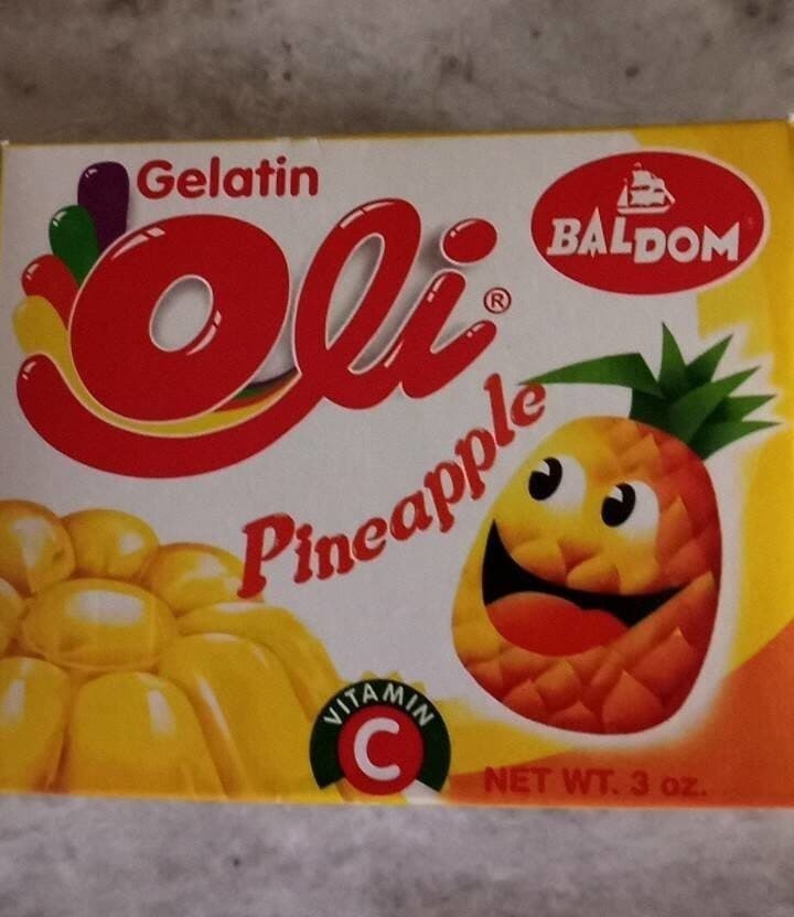 Baldom oli gelatin packshot